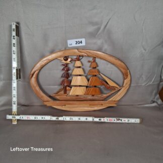 a204- Nautical Wooden Ship Sailboat Maritime Hanging wall decor
