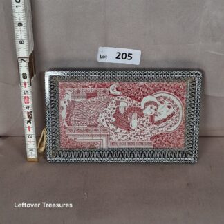 a205- Nymolle faience tray "Madonna"