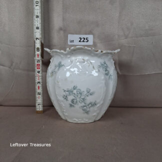 a225- antique Grindley pattern Campion biscuit jar by Lazarus Straus & Sons Carlsbad