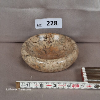 a228- Fossilstone Bowl