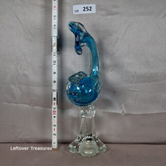 a252- vintage murano art glass fish sculpture