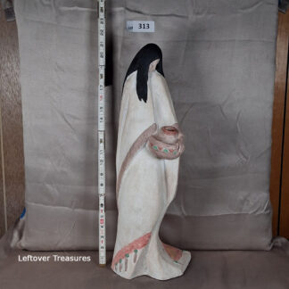 a313- vintage Austin Productions Acoma series statue "The Gatherer"
