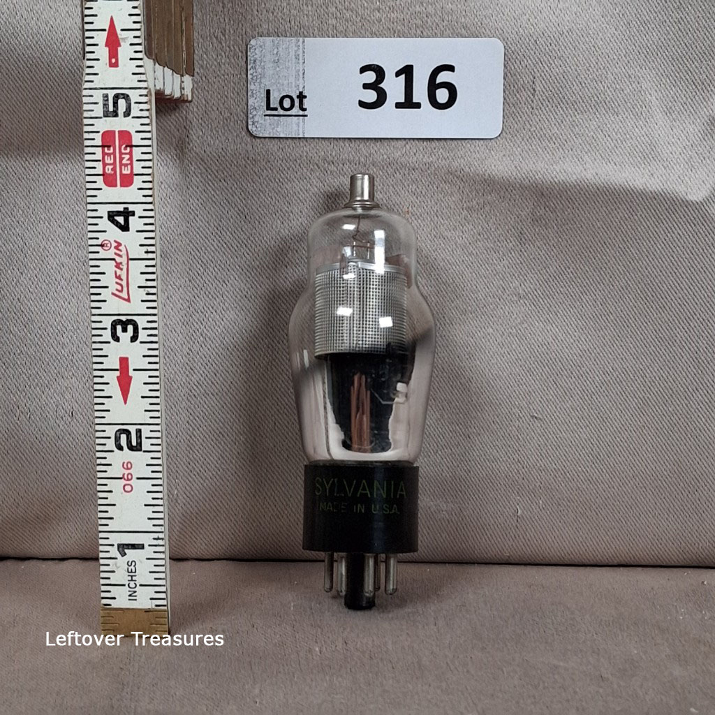 a316- vintage Sylvania vacuum tube