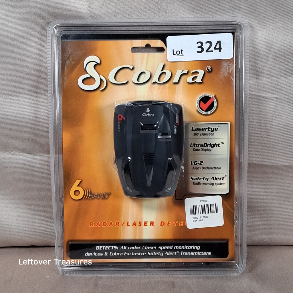a324- Cobra 6-Band Radar/Laser Detector
