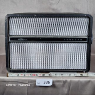 a336- vintage Concord 444 stereophonic reel-to-reel tape recorder