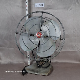 a338- vintage 1950s General Electric oscillating fan