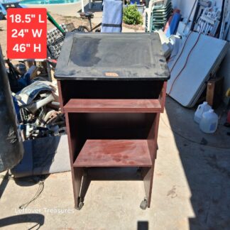 a373- mobile executive lectern