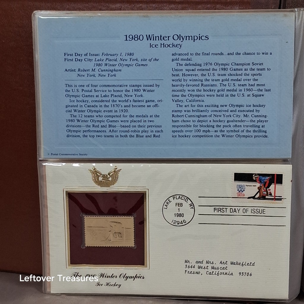 c9- Golden Replicas of United States Stamps 22Kt Gold Proof Collection Binder - Image 4