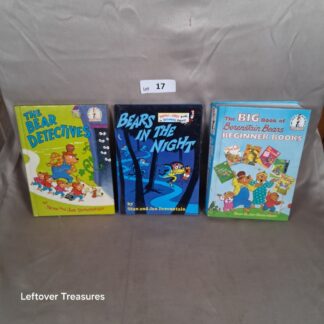 c17- Group of 3 Stan and Jan Berenstain Bears Beginner Books Hardcover
