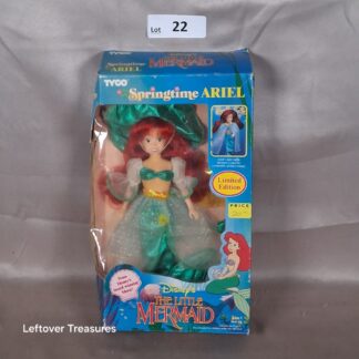 c22- Tyco Springtime Ariel Disney Little Mermaid Limited Edition Doll MIB