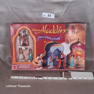 c23- Mattel Disney Aladdin Once Upon a Time Playset Figures MIB