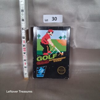c30- Nintendo NES Golf Sports Series Video Game Boxed