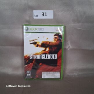 c31- Xbox 360 John Woo Presents Stranglehold Video Game Factory Sealed