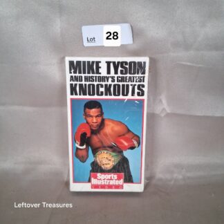 c28- Sports Illustrated Video Mike Tyson and History's Greatest Knockouts VHS Factory Sealed