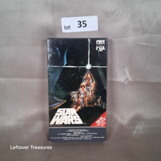 c35- Star Wars VHS CBS Fox Video Hi Fi Stereo 1977 Lucasfilm