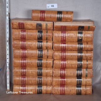 c41- Group of 17 California Reports Leather Bound Law Books Pomeroy Annotated