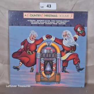 c43- RCA A Country Christmas Volume 3 Compilation LP Alabama Judds Waylon