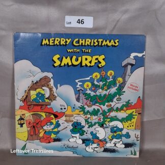 c46- Merry Christmas with the Smurfs LP Starland Music Words Included