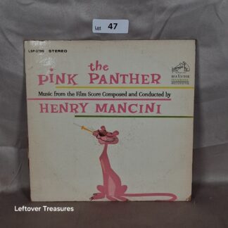 c47- Henry Mancini The Pink Panther Film Score LP RCA Victor Stereo