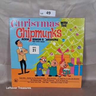 c49- Christmas with the Chipmunks Alvin Simon and Theodore LP