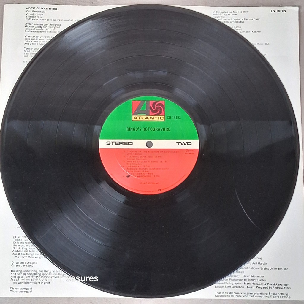 c55- Ringo Starr Ringo's Rotogravure LP - Image 3