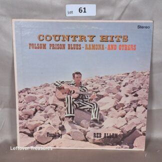 c61- Reb Allen Country Hits Folsom Prison Blues Ramona and Others LP Stereo