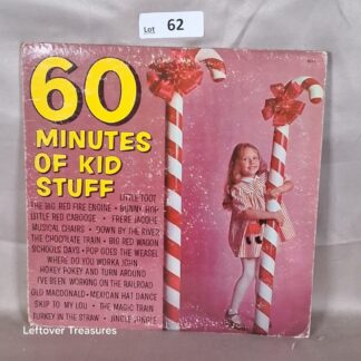 c62- 60 Minutes of Kid Stuff Children's LP