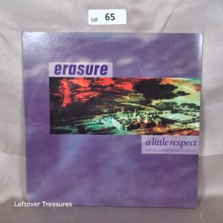 c65- Erasure A Little Respect Maxi Single LP