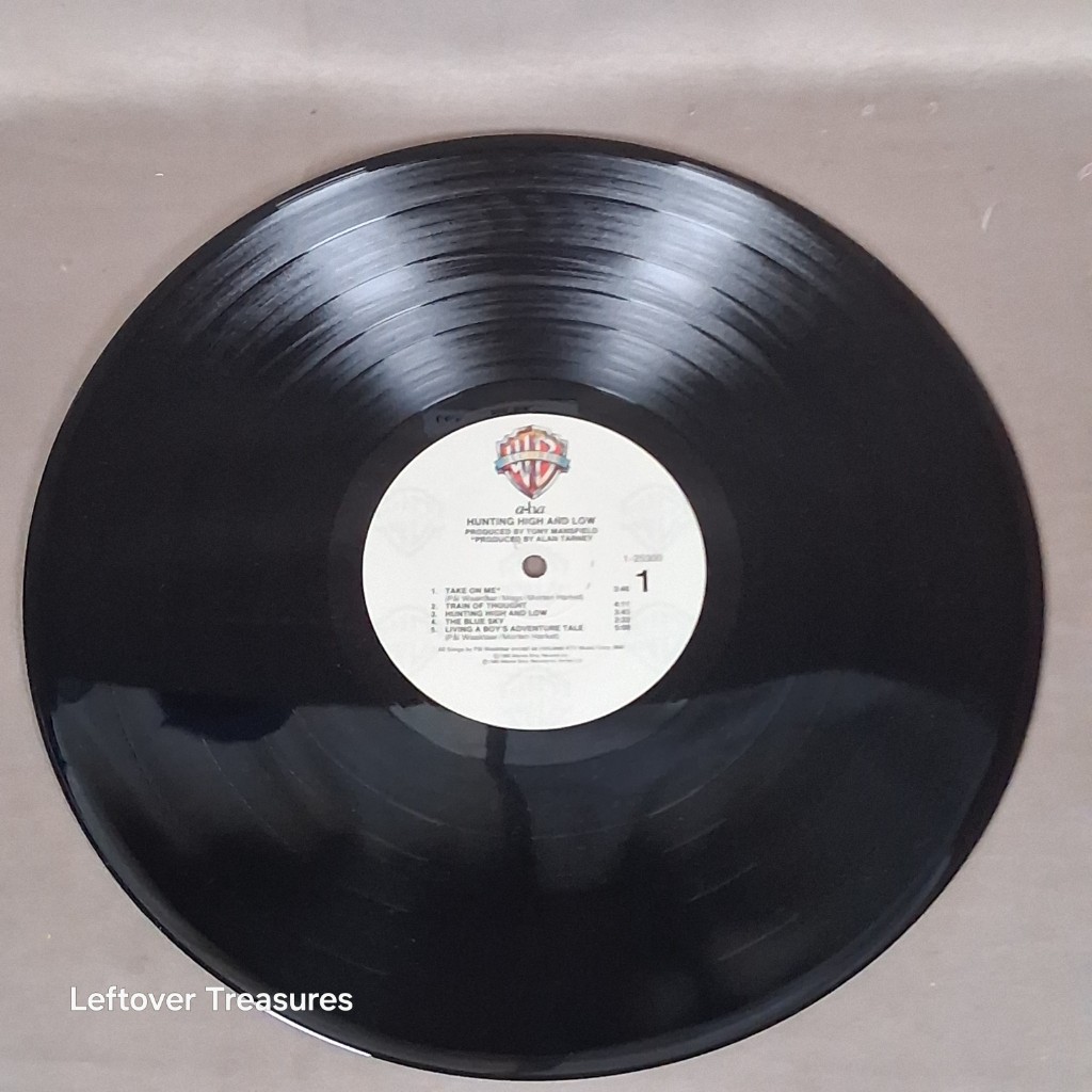 c68- a-ha Hunting High and Low LP - Image 2