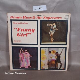 c70- Diana Ross and the Supremes Sing and Perform Funny Girl LP Motown Stereo
