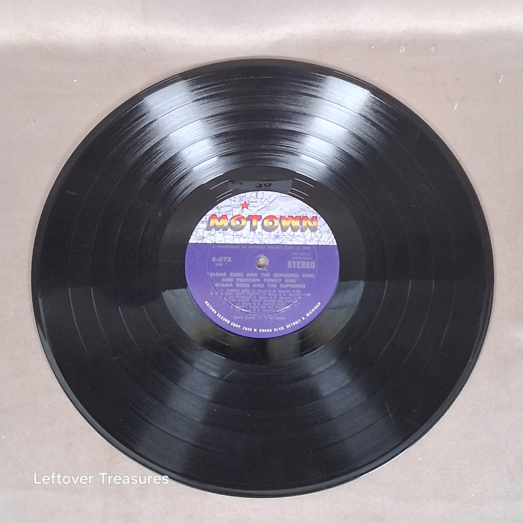 c70- Diana Ross and the Supremes Sing and Perform Funny Girl LP Motown Stereo - Image 2