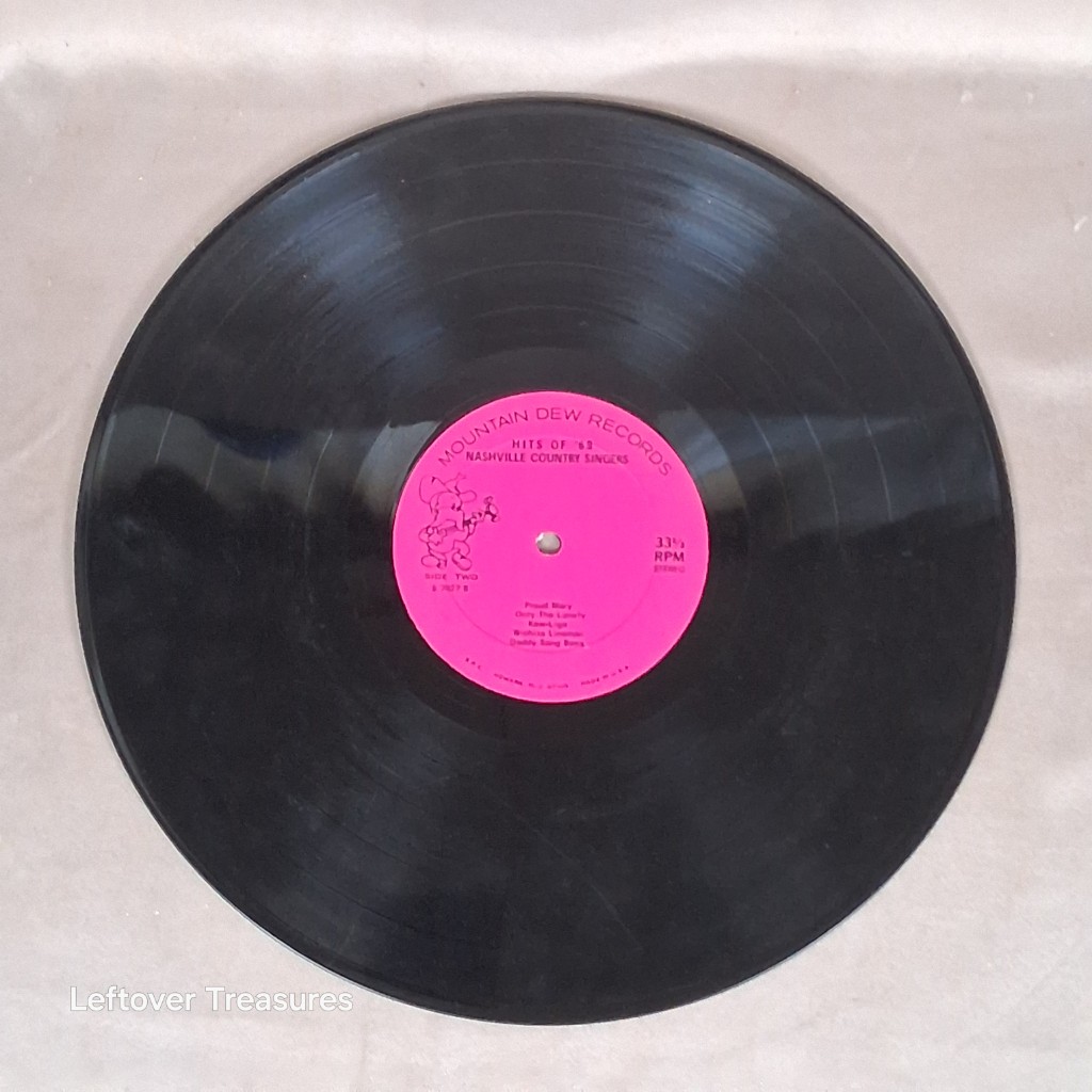c71- Nashville Country Singers Hits of 69 Volume II LP Stereo - Image 5