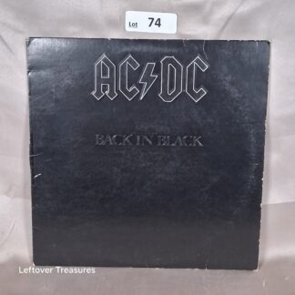 c74- AC/DC Back in Black LP