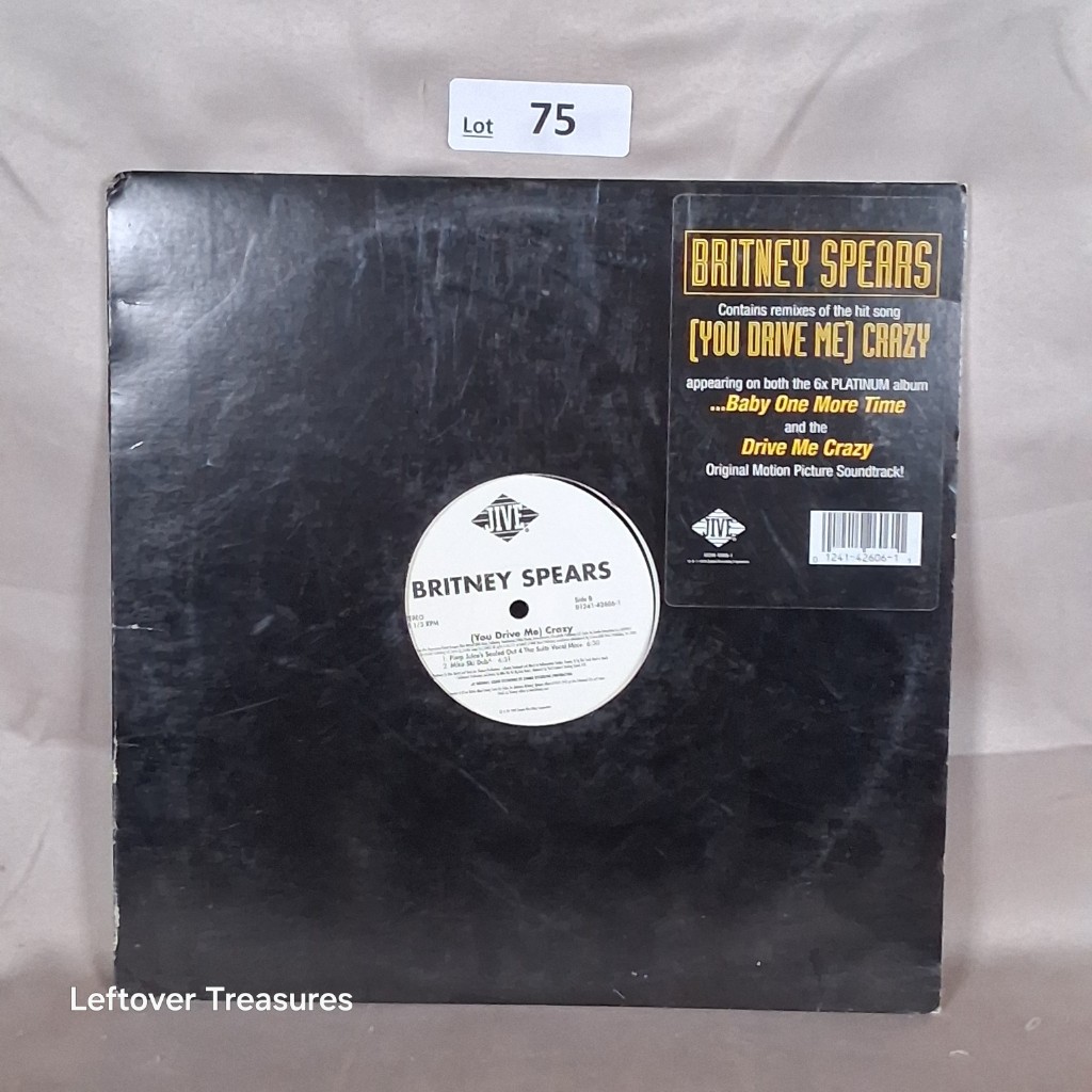 c75- Britney Spears You Drive Me Crazy Remixes 12 Inch Single Jive Records