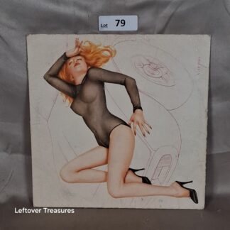 c79- Vargas Pin-Up Art Print Automotive Themed
