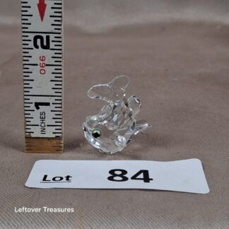 c84- Swarovski Crystal Cut Fish Figurine