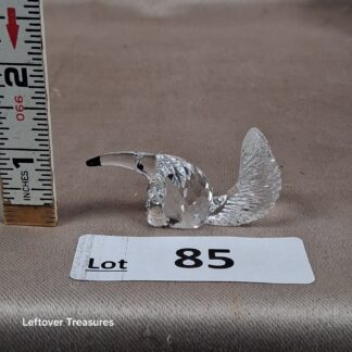 c85- Swarovski Crystal Cut Anteater Figurine with Certificate Boxed
