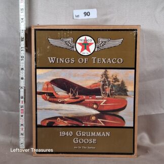 c90- Wings of Texaco 1940 Grumman Goose Diecast Bank 4th in Series Boxed
