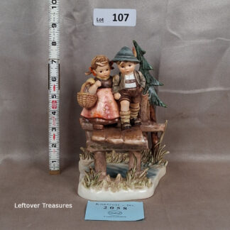 c107- Goebel Hummel figurine, titled "On Our Way" (#472)