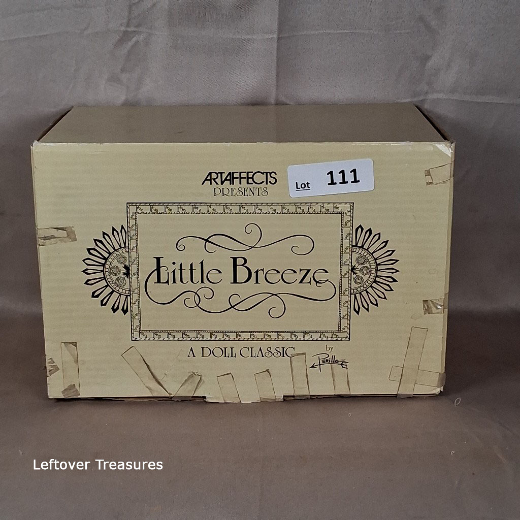 c111- vintage Artaffects "Little Breeze" porcelain dol - Image 3