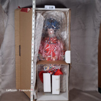 c118- Danbury Mint 20" Mei-Hui Porcelain Bride Doll - Bride Splendors of Imperial China