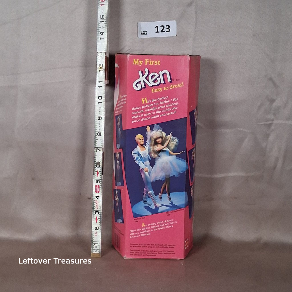 c123- Vintage 1992 Mattel My First Ken Doll Easy To Dress Ballet Partner #1503 NIB - Image 2