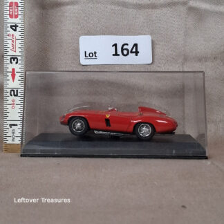 c164- Vintage Ferrari 250 Testa Rossa Pontoon Fender Red Racing Roadster 1:43 Case
