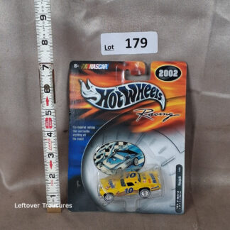 c179- Hot Wheels Racing 2002 NASCAR Nesquik '57 T-Bird #10 Yellow Thunderbird 4/4 NIP