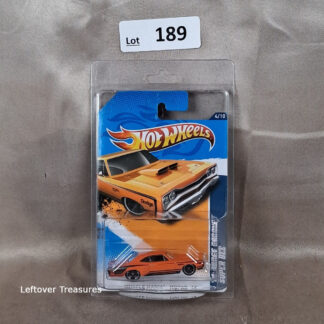 c189- Hot Wheels Muscle Mania Mopar '70 Dodge Super Bee Orange 4/10 NIP