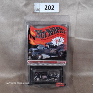 c202- Hot Wheels RLC Neo-Classics Mob Rod Black Redlines #06325/03981 Rare NIP