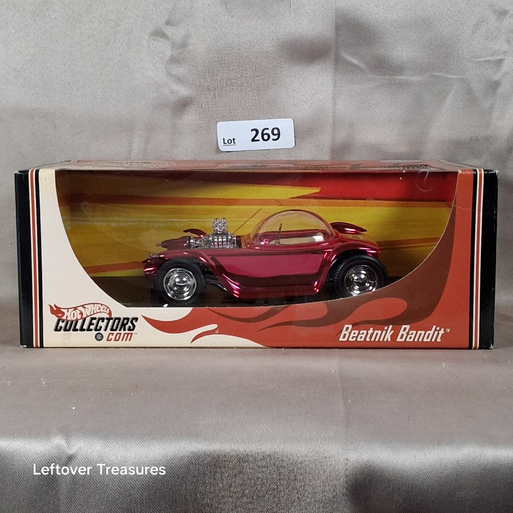 c269- Hot Wheels HWC Beatnik Bandit Pink Spectraflame #0534/1000 Neo-Classics NIB