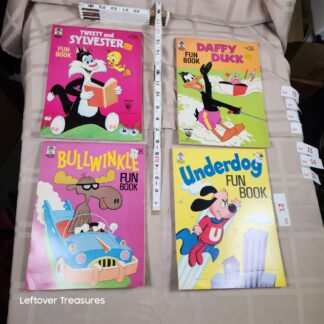 e12- Vintage un-used coloring books
