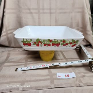 e15- Strawberry Casserole Dish By Action Japan