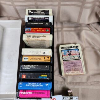 e20- 8 Track Collection with case. Manfred Mann